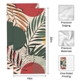 thumbnail image 2 of GZHJMY Bathroom Hand Towels Set of 2, Bohemian Plants Soft Microfiber Face Towel, Quick Dry Kitchen Dish Towels, 30x15 Inch Anniversary Decorative Towels for Home, 2 of 8