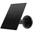 thumbnail image 1 of Solar Panel for Rechargeable Battery Outdoor Camera,with Micor USB+Type C , 3M Charging cable, 5V 4W, 1 of 5