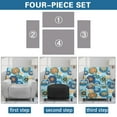 thumbnail image 6 of Kuiaobaty Mandala Flower Print Reclining Slipcover Nonslip Recliner Chair Cover Breathable Reclining Sofa Slipcover Washable Recliner Couch Cover with Elastic Bottom for Living Room, 6 of 8