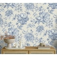 thumbnail image 4 of Fine Decor Gabriela Blue Floral Wallpaper, 4 of 7