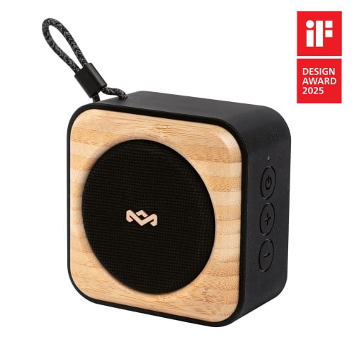 House of Marley Roots Portable Bluetooth Waterproof Speaker- Black