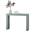thumbnail image 4 of Kings Brand Furniture Turlock Wooden Console Table - Contemporary Thin Sofa Table, Side Table, Entryway Table, Display Table Perfect for Hallway, Living Room, Foyer (Blue), 4 of 5