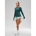 thumbnail image 3 of CRZ YOGA UPF 50+ Long Sleeve Sun Shirt, Hiking, Crewneck, Tops for Women, 3 of 5