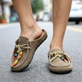 thumbnail image 5 of BERANMEY Cork Mules for Women Boho Slip-On Womens Mules with Memory Foam Comfort & Non-Slip Cork Sole Casual Indoor Outdoor Clogs for Women & Men, 5 of 7