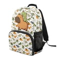 thumbnail image 2 of Uourmeti Dinosaur Print Personalized Backpack for Back to School Daily, Breathable Adjustable Shoulder Polyester School Backpack, 2 of 10