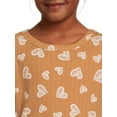 thumbnail image 3 of Sugar & Diamonds Girls Short Sleeve Cinch Top, Sizes 4-18, 3 of 5