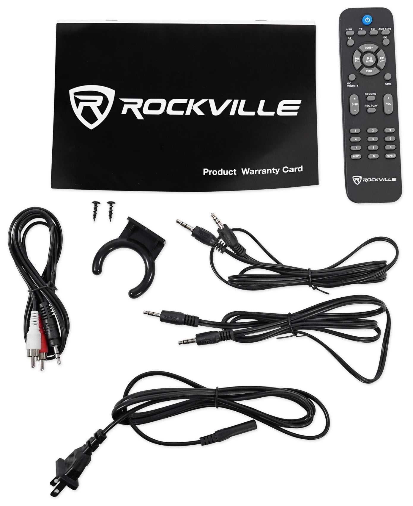 Rockville 8" Portable YouTube Bluetooth Karaoke Machine/System w/ Wireless Mic