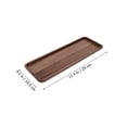 Axio Wooden Serving Tray Rectangular Serving Platter Kitchen Snacks