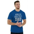 thumbnail image 4 of Father's Day World's Greatest Dad Men's Graphic T Shirt Tees Brisco Brands X, 4 of 6