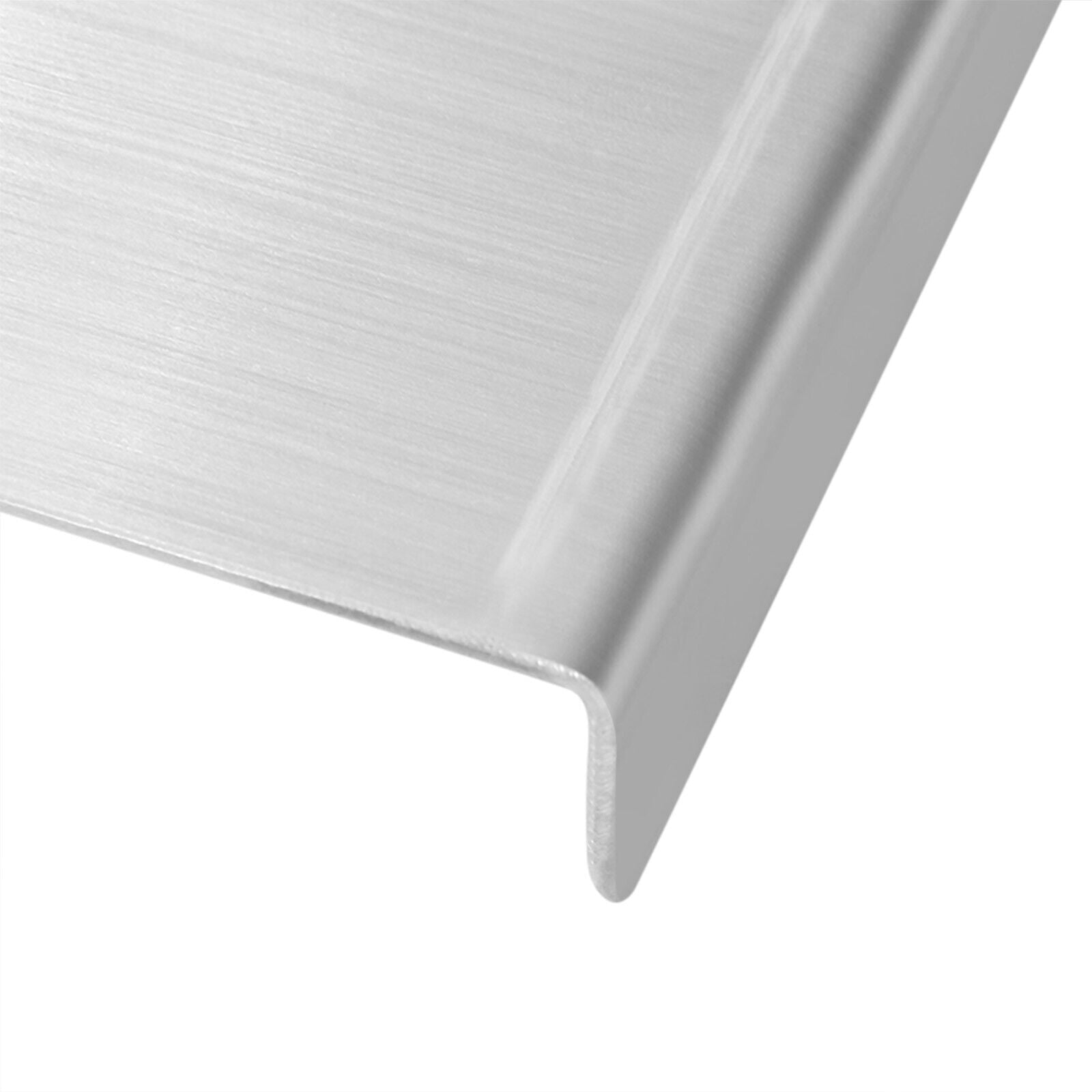 304 Stainless Steel Cutting Board, Extra Large Chopping Board with Lip, Heavy Duty Baking Board, Stove Top Cutting Board for Kitchen Pastry Meat Vegetables Bread (27.6 * 19.7inch)