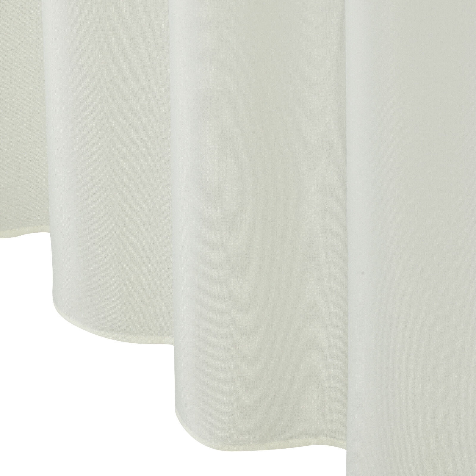 Kate Aurora Hotel Collection Heavy Duty Water, Mold & Mildew Resistant Standard Sized Fabric Shower Curtain Liner - Assorted Colors