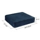 thumbnail image 2 of Fundas de cojín para sofá individual, funda deslizante para sofá y sillón, azul marino, 2 of 6