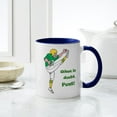 thumbnail image 4 of CafePress - Kicker: When In Doubt, Punt Mug - 11 oz Ceramic Mug - Novelty Coffee Tea Cup, 4 of 4