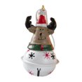 thumbnail image 2 of Decoración navideña Campana de hierro Decoraciones para árboles de Navidad Encantos colgantes Adorno colgante Figura navideña de resina para oficina B Alce, 2 of 8