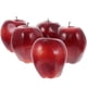thumbnail image 1 of 5pcs artificial rojo delicioso manzanas decoraciones realistas falsas de manzana roja falsa deliciosa, 1 of 5