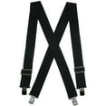 thumbnail image 1 of CTM®  Elastic Heavy Duty Basic Clip-End Work Suspender (Men's), 1 of 1