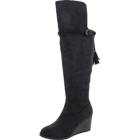

Journee Collection Womens Pull On Dressy Knee-High Boots