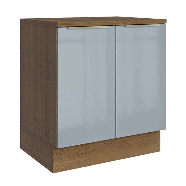 Gabinete Bajo Cocina Madesa Lux 3 Cajones 70cm y Encimera MG