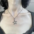 thumbnail image 5 of Collar NewZenro Estrella Hueca de Acero Inoxidable 47 cm, 5 of 5