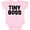 AD-Pink, variant on Tiny Boss Boys or Girls Baby Bodysuit