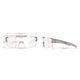 thumbnail image 5 of Gafas de sol de ciclismo Gafas de ciclismo Gafas deportivas polarizadas para conducir, golf, pesca y actividades al aire libre B Rojo Verde, 5 of 5