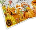 thumbnail image 5 of Bible Verse Fall Throw Blanket, Autumn Thanksgiving Harvest Pumpkins Sunflowers Inspirational Quotes Trust in The Lord Warm and Cozy Fleece Throw Blanket for Bed, Couch, Travel Camping Blankets, 5 of 5