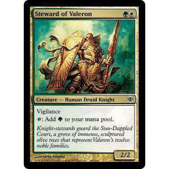 MtG Shards of Alara Common Steward of Valeron #198