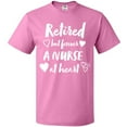 thumbnail image 3 of Inktastic Retired but Forever a Nurse at Heart T-Shirt, 3 of 5