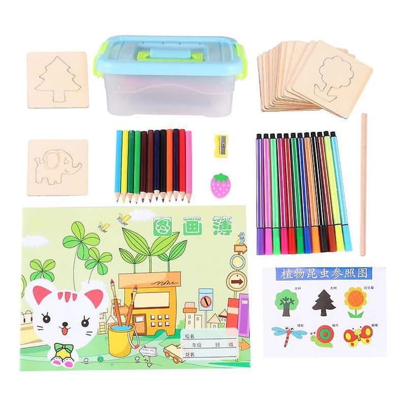 1 molde de pintura para niños.