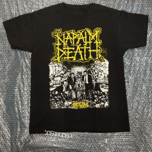 Rare Napalm Death - Scum T-shirt Cotton For men Women All Size S-5XL
