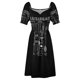 thumbnail image 4 of Kit de campo para estudiantes de arqueología vestido Vintage de manga corta con patente vestidos para fiesta de boda vestido morado, 4 of 6