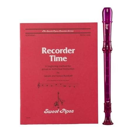 Rhythm Band Instruments CR101P-1 Canto Soprano Recorder - Purple