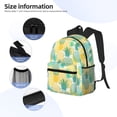 thumbnail image 5 of Vsdgher Pineapples1 Print Unisex Large Capacity Bookbag Schoolbag Casual Daypack for High School/College/Teens/Travel/Work, 5 of 8