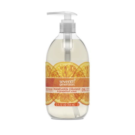 Refreshing Hand Wash - (3 Pack) Seventh Generation Hand Wash Soap Mandarin Orange & Grapefruit 12 oz