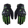 thumbnail image 3 of Guantes de moto con pantalla táctil guantes de moto de carrera con dedos ATV BMX bicicleta de montaña montando montañismo motocicleta todoterreno y otros deportes al aire libre, verde XL (ancho de la palma 9.5-10.5cm) Kuyhfg Sin marca, 3 of 4