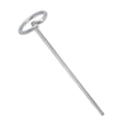 thumbnail image 3 of GALVANIZED CIRCLE TOP LANDSCAPE PINS 30PCS G SHAPE STAKES FOR BIRD NETTING TENTS, 3 of 7