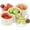 8.3", variant on 360° Rotating Fruit and Vegetable Storage Box, Vegetable and Fruit Plate, Double-Layered Storage with Water Drainage, nut Storage Box (8.27Inch)