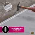 thumbnail image 4 of M-D Building Products 78030 36 In. Silver Aluminum Tile Edging w/ Screw Nails, 4 of 7