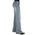 thumbnail image 2 of Stetson Womens 11-054-0214-0809  214 V Pocket City Trouser 16 R Denim, 2 of 3