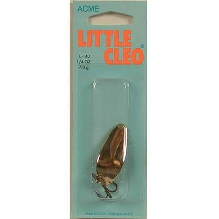 UPC: 0048515034066 | Acme Little Cleo Fishing Lure Spoon Nickel Blue 1/4 oz.