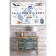 thumbnail image 3 of San Juan Islands, Washington, Typography and Icons (36x54 Giclee Gallery Art Print, Vivid Textured Wall Decor), 3 of 3