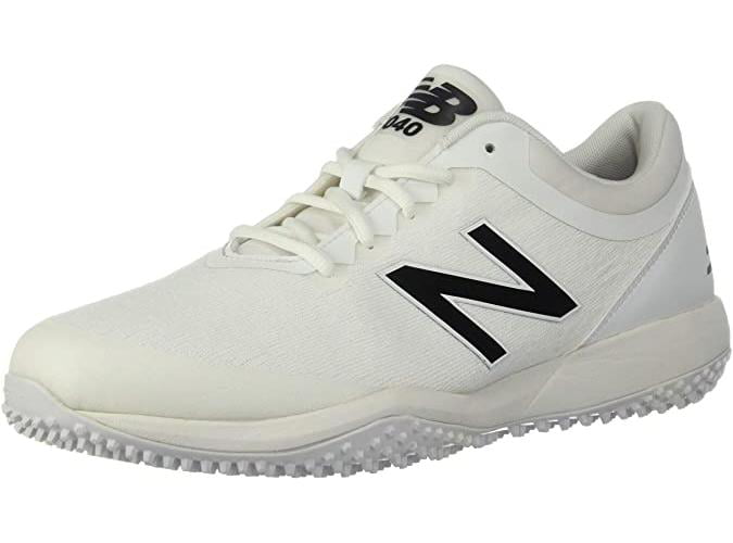 Balance Mens 4040v5 Turf Baseball Shoe - All White/White 9.5 - Walmart.com