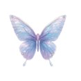 thumbnail image 1 of Purple Butterfly Themed Party Prop With Polyester Fabric For Wall Hanging And Photos, 1 of 6