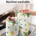 thumbnail image 5 of Pioneer Flower Floral Print Pattern Bathroom Rugs Mat, Non Slip Microfiber Bathroom Rug with Rubber Backing, Soft Mats for Bathroom Floor Tub Shower, 24"x60", 5 of 5