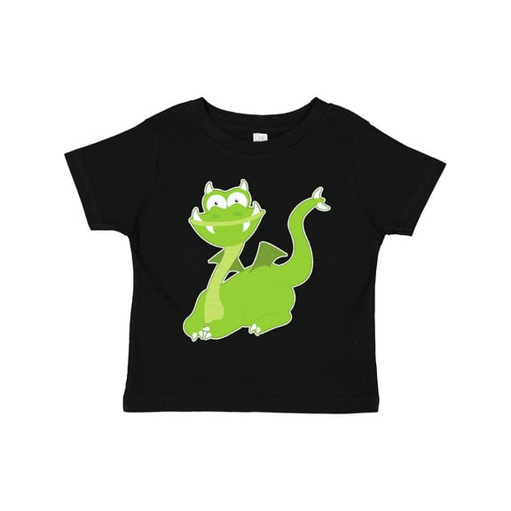 Inktastic Green Dragon Boys or Girls Toddler T-Shirt