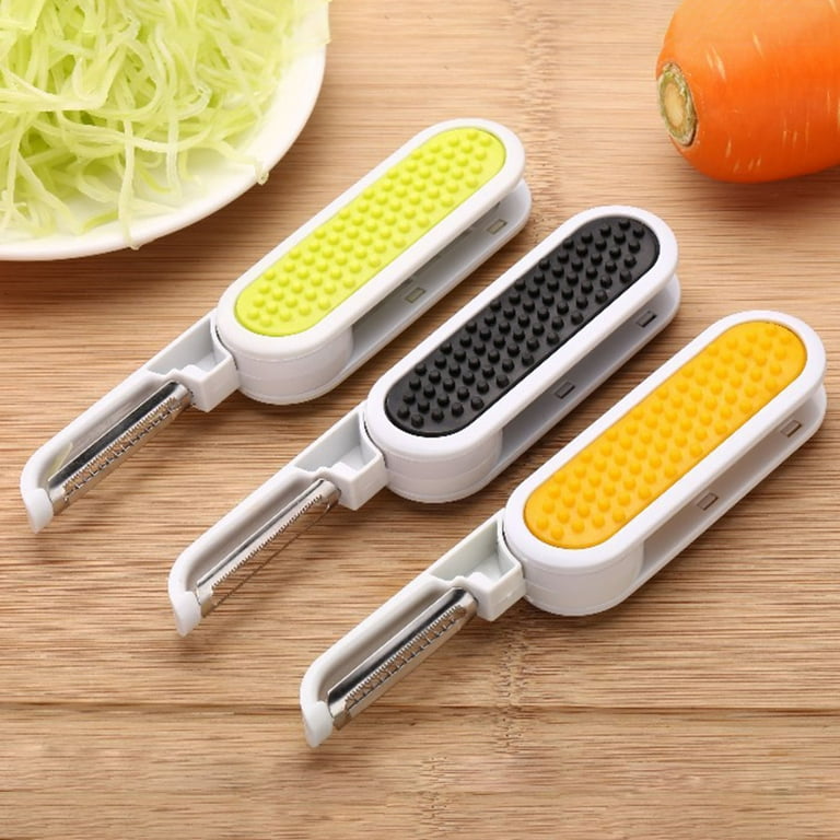 Zoomarlous Vegetables Fruits Peelers Rotating Blade High Quality Material for Home Kitchen Outdoors, Size: 3.5