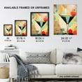 thumbnail image 3 of Cocktail Drink Abstract Geometric Kitchen Artwork Art Print Framed Poster Wall Decor 12x16 inch, 3 of 5