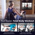 thumbnail image 4 of Teeter FreeStep Recumbent Cross Trainer and Cardio Elliptical, Black, 4 of 12