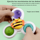 thumbnail image 3 of 3 Piezas Ventosa Giratoria Juguetes Sensoriales Para Bebes Xtellar multicolor, 3 of 4
