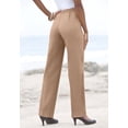 thumbnail image 2 of Roaman's Women's Plus Size Tall Classic Bend Over Pant, 2 of 6